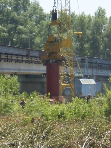 (+Фото) В Усть-Каменогорске приступили к строительству уникального автомобильного моста через Ульбу