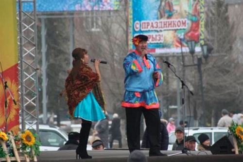 (+Фото) В Усть-Каменогорске отпраздновали Масленицу