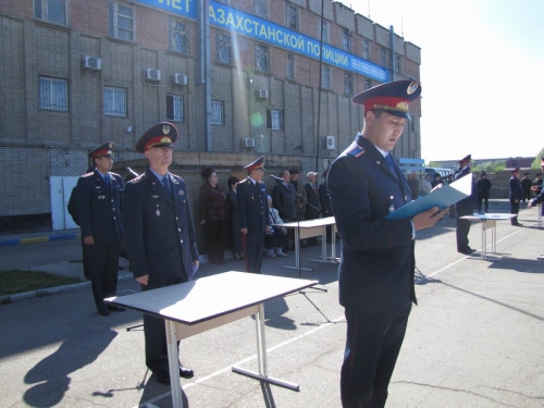 (+Фото) Звание «лейтенант» получили 86 полицейских Восточно- Казахстанской области.