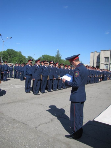 (+Фото) Звание «лейтенант» получили 86 полицейских Восточно- Казахстанской области.