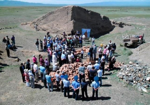 (+Фото) В ВКО перезахоронили останки сакского царя