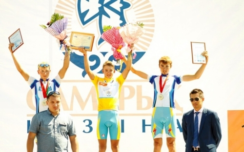 В Усть-Каменогорске завершилась 45 международная велогонка «Школьник Казахстана 2014»