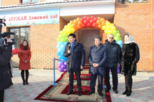 (+Фото) В ВКО в честь Дня Первого Президента состоялось торжественное открытие детского сада