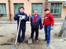 Сотрудники Восточно-Казахстанской ОДТ  приняли участие в городском субботнике