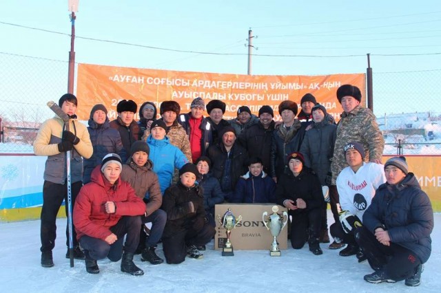 Юные спортсмены города Чарск стали победителем в турнире по хоккею с шайбой на призыкомпании АО «Полиметалл»