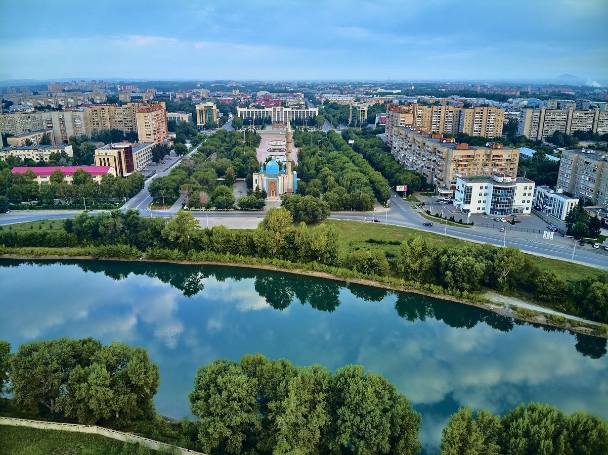 Панорама Усть-Каменогорска